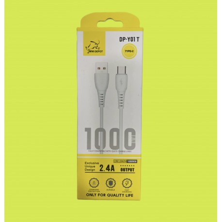 Cable USB - Tipo C 2.4A