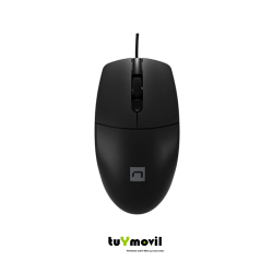Ratón Natec Ruff 2 USB Óptico 1000 DPI Negro