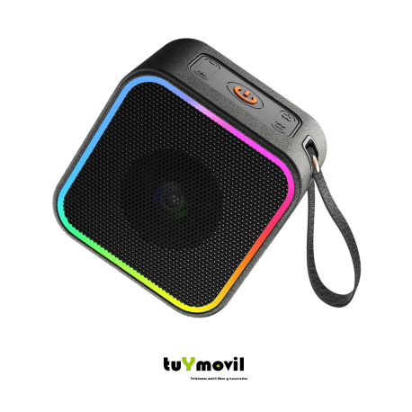 Altavoz Bluetooth Portátil Hosgubo A8 con Luces RGB