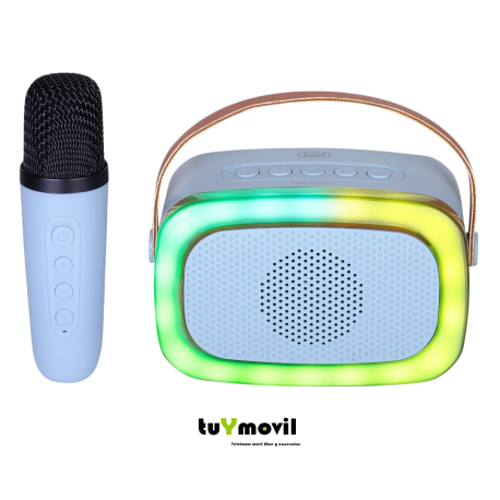 Altavoz Karaoke Bluetooth Trevi XR 8A01 Mini Party con Micrófono