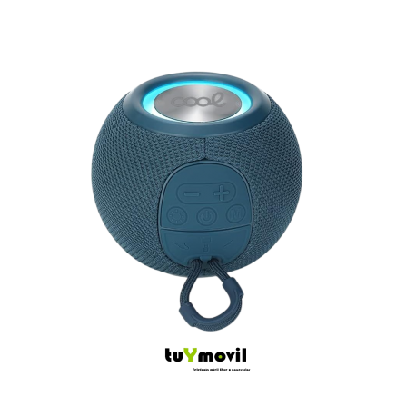 Altavoz Bluetooth diseño marino con luces LED