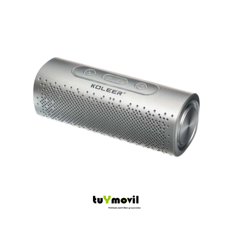 Altavoz Bluetooth Portátil Koleer S819 con Radio FM y LED