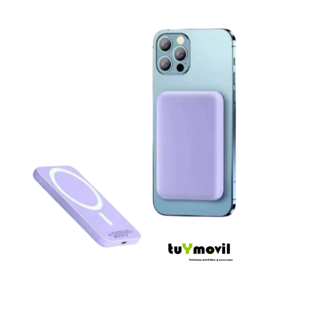 Power Bank Magnético Inalámbrico 10000mAh Carga Rápida