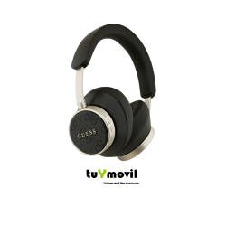 Guess 4G Classic Auriculares Bluetooth Polipiel Negro