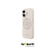 GUESS Funda iPhone 17 con Magsafe Diseño Perforado Negra